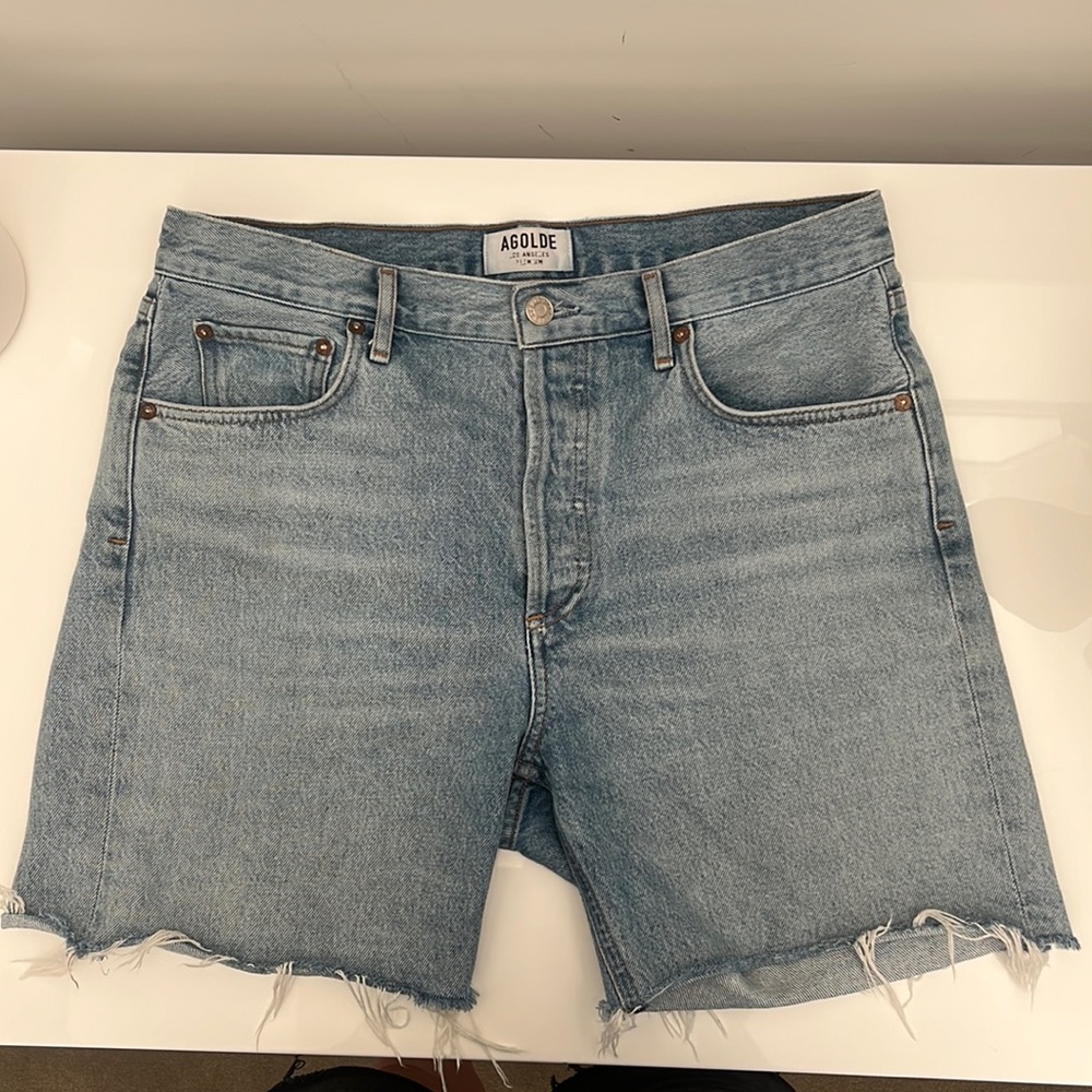 Agolde Rumi mid-length shorts
